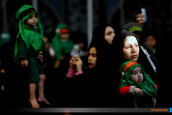 شیرخوارگان حسینی در حرم رضوی/2