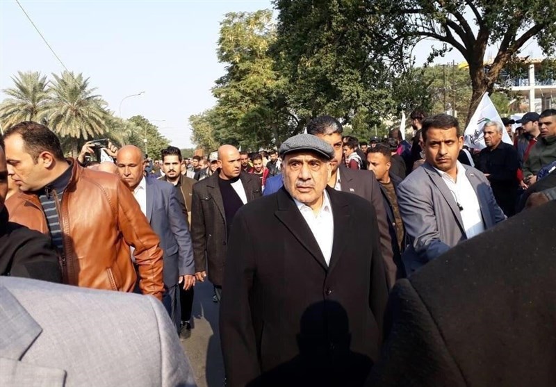 آغاز مراسم وداع با پیکر سردار شهید سلیمانی از کاظمین