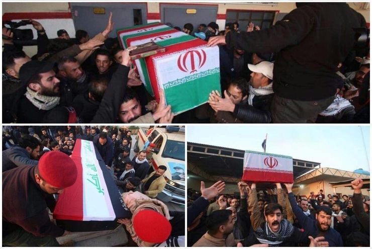 مراسم تشییع سرداران شهید حاج قاسم سلیمانی و ابومهدی المهندس فردا، یکشنه ۱۵ دی‌ماه از میدان پانزده خرداد مشهد آغاز می‌شود.