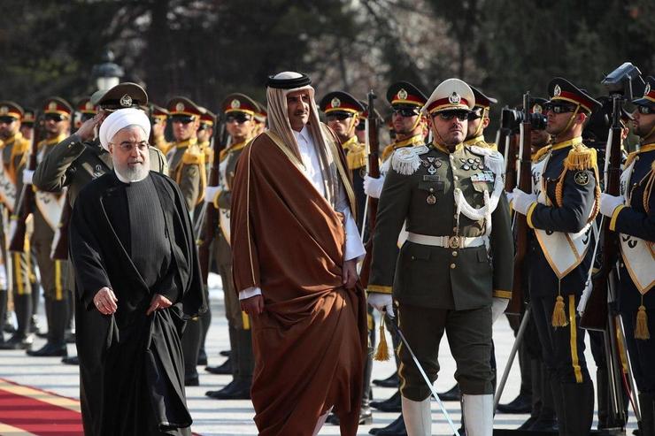 پیشنهاد کمک ۳ میلیارد دلاری امیر قطر به روحانی