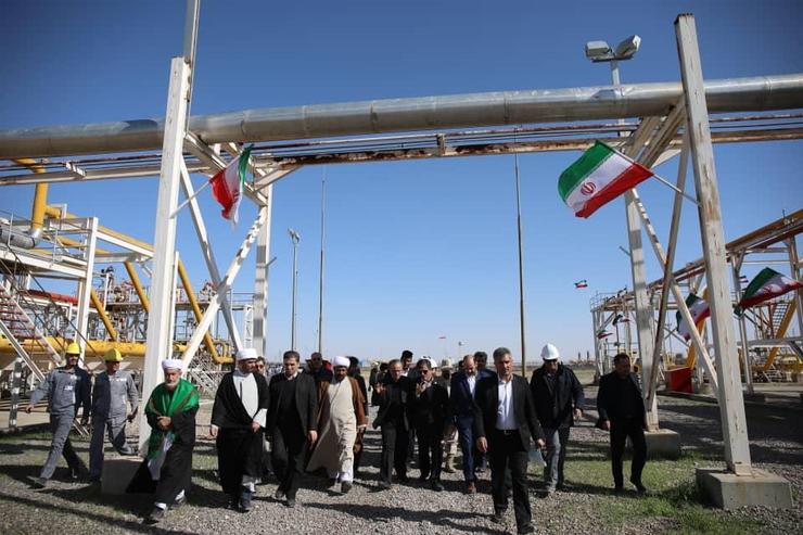 افتتاح چاه گازی خانگیران سرخس با حضور استاندار خراسان رضوی