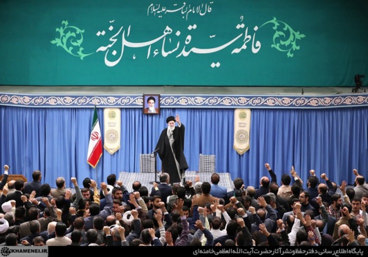 مداحان و ذاکران اهل‌ بیت (ع) با رهبر انقلاب دیدار کردند.