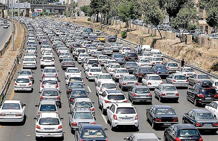 ترافیک صبحگاهی در ورودی‌های مشهد پرحجم است.