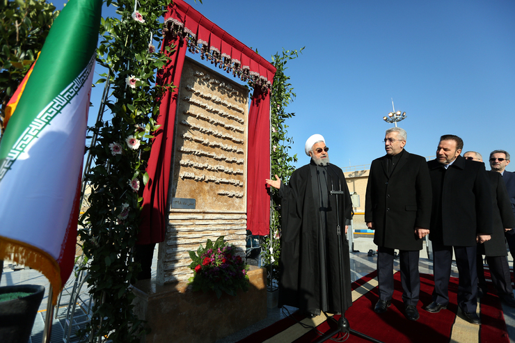 فاز دوم تصفیه‌خانه هفتم آب تهران با حضور رئیس جمهور در شهرستان پاکدشت افتتاح شد.