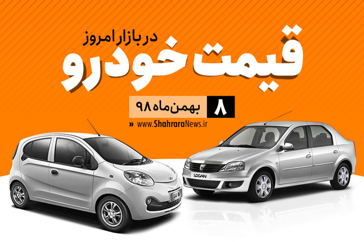 قیمت خودرو امروز سه‌شنبه ۸ بهمن در بازار آزاد نسبت به دیروز با افزایش یک میلیون و ۲۰۰ هزار همراه است.