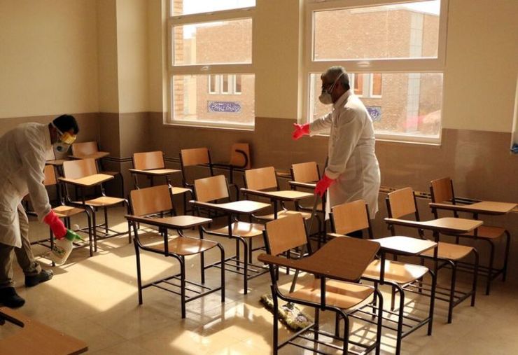 ۵۰۰ میلیون تومان هزینه برای مقابله با کرونا در مدارس خراسان رضوی