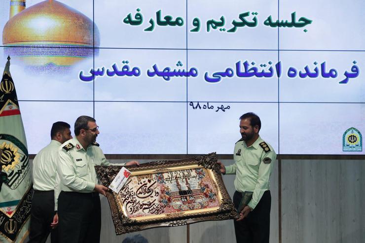با حکم فرمانده انتظامی خراسان رضوی، فرمانده انتظامی مشهد منصوب شد.