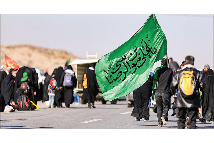 ورود ۸ هزار زائر پیاده به مشهد از محور کلات