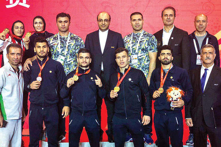 شاهکار ووشوی ایران در چین