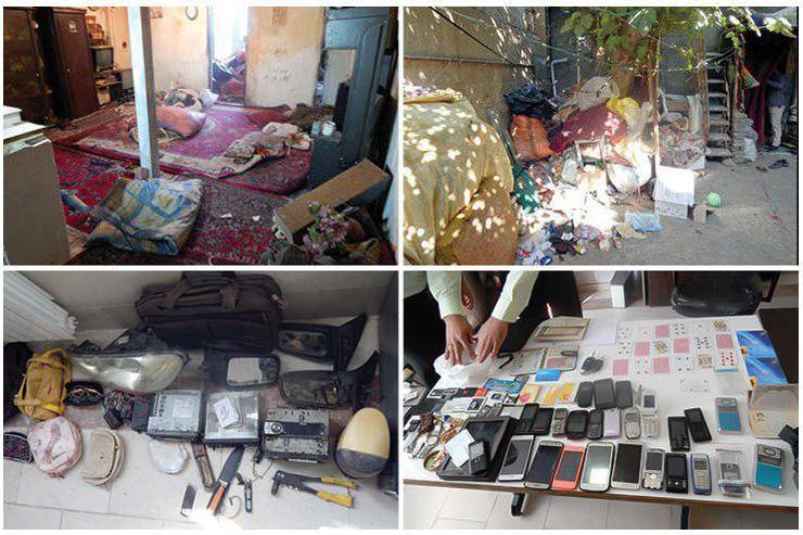 در پی آغاز عملیات گسترده پلیس مشهد برای شناسایی پاتوق‌های خلافکاران، ۱۵ تبهکار خطرناک در حال قماربازی و استعمال مواد مخدر دستگیر شدند که از آنان مقادیر زیادی لوازم سرقتی نیز کشف و ضبط شد.