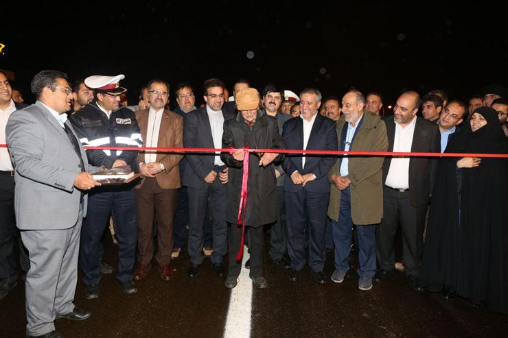 دوربرگردان غیر همسطح آیت الله هاشمی رفسنجانی، ۳۵ روز زودتر از زمانبندی در نظرگرفته شده افتتاح شد.