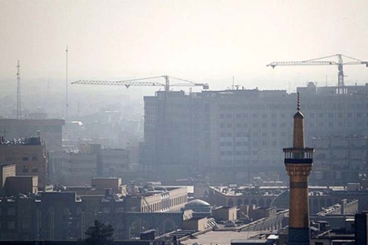 احتمال افزایش آلاینده‌های جوی در مشهد