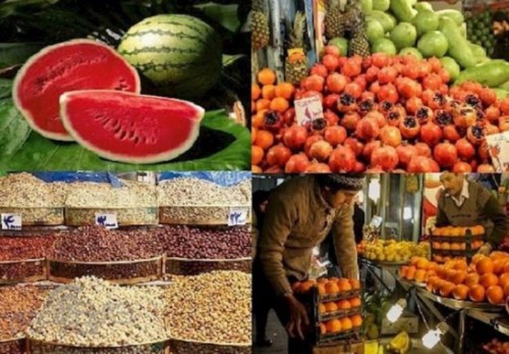 در آستانه شب یلدا، بازار اقلام پر مصرف هم این روزها دچار تلاطم شده است. افزایش قیمت و کاهش تقاضا منجر به وارد شدن شوک شده است که در بعیضی موارد منجر به کاهش قیمت‌ها شده است.
