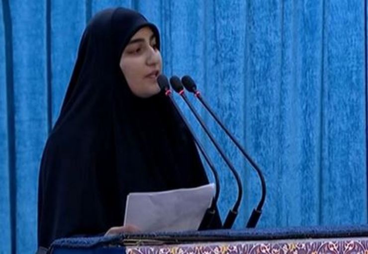 زینب سلیمانی فرزند شهید سپهبد قاسم سلیمانی، در جدیدترین پست اینستاگرامی خود ویدئویی با صدای سالار عقیلی در صفحه شخصی‌اش منتشر کرد.