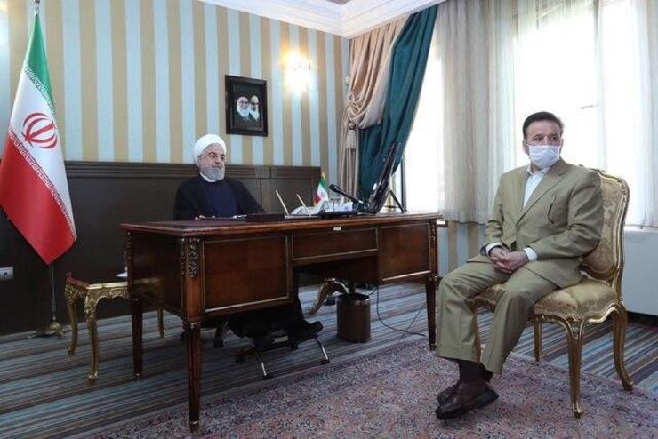 رئیس جمهور  با آرزوی سلامتی برای همه بیماران در کشور‌های مختلف گفت: از این که می‌بینیم امروز همه در کنار هم قرار داریم بسیارخوشحال هستیم و این در حالی است که در فرهنگ ما کمک به همنوع یک افتخار است همانطور که شاعر بلندآوازه ما بیان داشته که بنی آدم اعضای یک پیکرند.