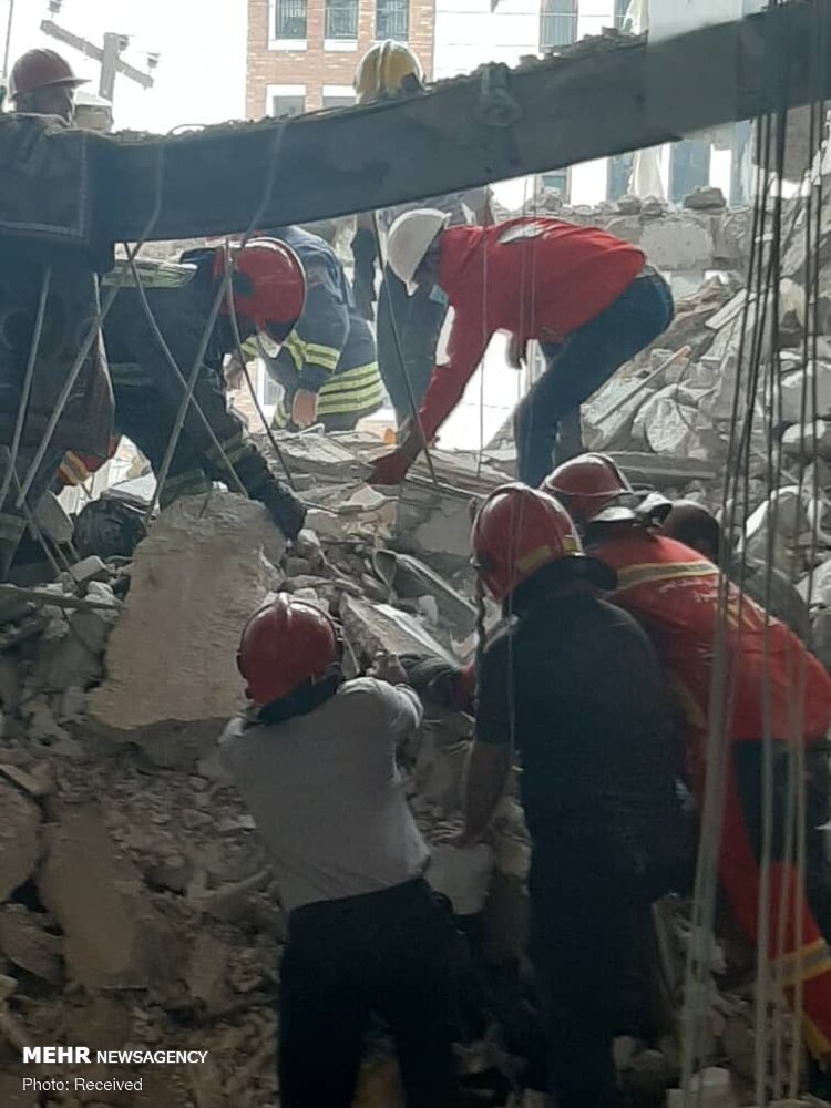انفجار منزل مسکونی با نشست گاز در اهواز+تصاویر