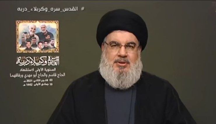 سیدحسن نصرالله: حادثه ترور شهید سلیمانی برای همیشه در تاریخ خواهد ماند