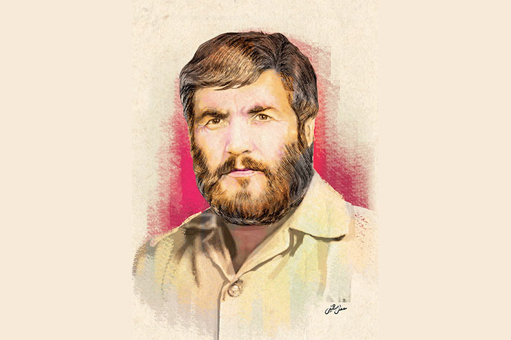 محمد بابارستمی، کودک درشت‌اندام و بازیگوش خیلی زود از گرمای آغوش پر‌مهر مادر محروم شد. اما در باغ بزرگ هشتم، در مشهد و زیر سایه امام‌رضا (ع) بزرگ شد و برای آموزش نظام‌وظیفه، راهی لشکر ۷ پیاده خراسان شد.