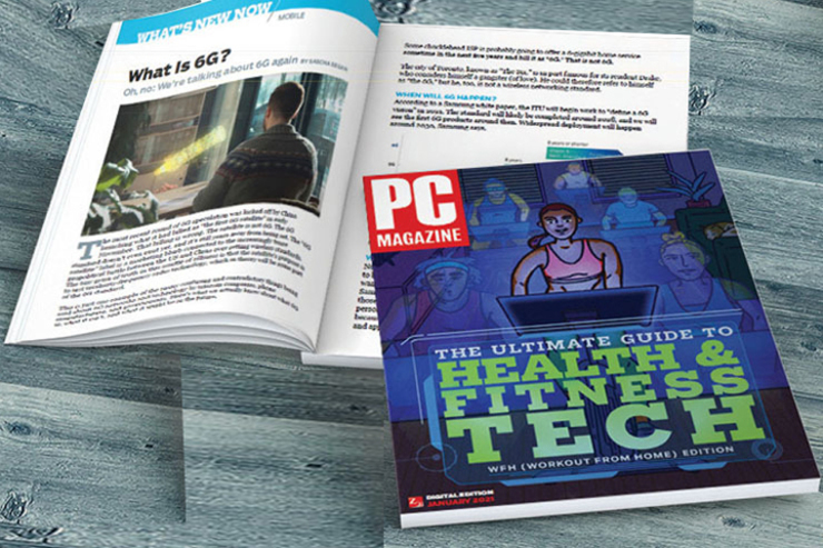شماره ژانویه ماهنامه PC Magazine در سال ۲۰۲۱ با اختصاص طرح جلد خود به ترکیبی از ورزش و کار از راه دور، به تمرین‌های ورزشی آنلاین پرداخته است. اکنون و در سال ۲۰۲۱، با توجه به ادامه فاصله گذاری، با استفاده از فناوری‌های مختلف، می‌توانید ایمنی و آمادگی بدنی خود را بیش از گذشته حفظ کنید.