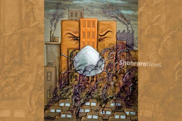 طرح از رضا جنگی، کارتونیست روزنامه شهرآرا