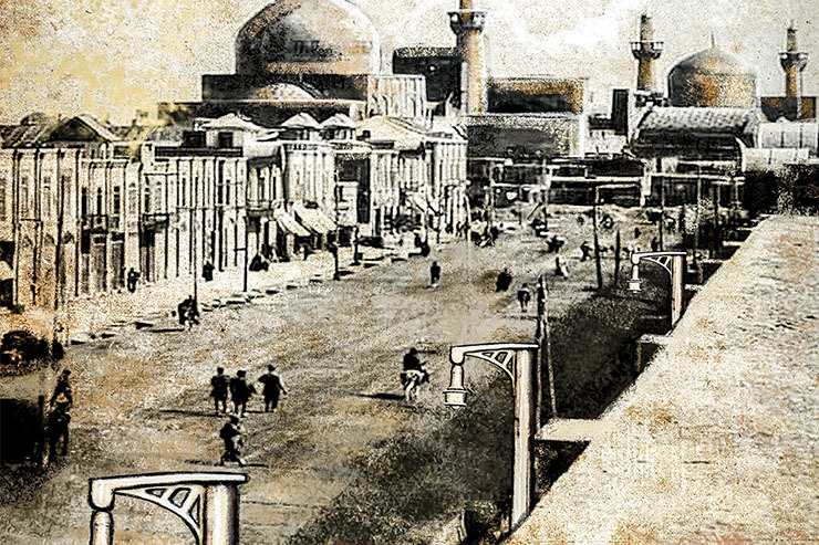 اسناد می‌گویند اولین برقی که در مشهد روشن شد، در حرم مطهر بوده است و باز آن‌طور که در لابه‌لای مستندات می‌توان یافت، این منبع نور غیرطبیعی را شاه قاجار به مشهد آورده بود.