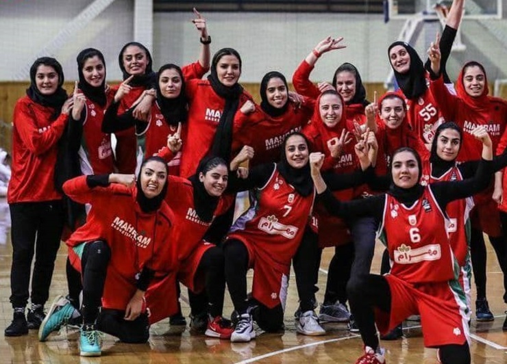 مهرام به نیمه نهایی لیگ برتر بسکتبال بانوان رسید.