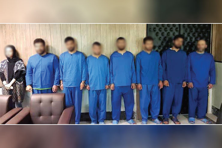 گروه ۸ نفره سارقان خودرو در یک منطقه حاشیه مشهد به دام قانون افتادند