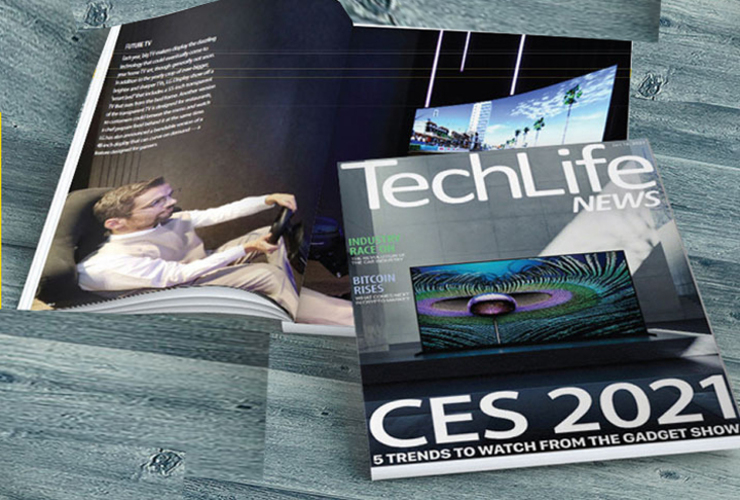 هفته نامه Tech Life با اختصاص طرح و تیتر جلد شماره ۱۶ ژانویه خود به نمایشگاه CES۲۰۲۱ به سراغ بزرگ‌ترین رویداد فناوری جهان رفته است.