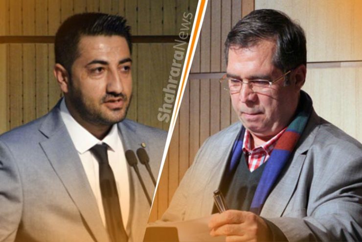 نجیب بارور شاعر معاصر افغانستانی ضمن آرزوی سلامتی برای علی دهباشی سردبیر مجله بخارا برای او شعری سروده است و از وی برای خدماتش به زبان فارسی قدردانی کرده است.