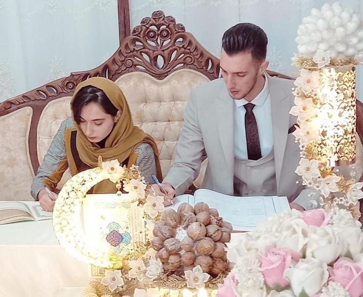 ملی پوش جوان تیم والیبال شهرداری ارومیه به جرگه متاهلین پیوست.