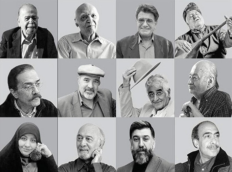 در این مطلب، مروری داریم بر مهم‌ترین هنرمندانی که جایشان در نوروز سال ۱۴۰۰ خالی خواهد بود. یاد و خاطره همه ایشان را گرامی می‌داریم و در ادامه ادای احترام می‌کنیم به یک یک مردان و زنانی که سال‌ها برای هنر ایران تلاش کردند.