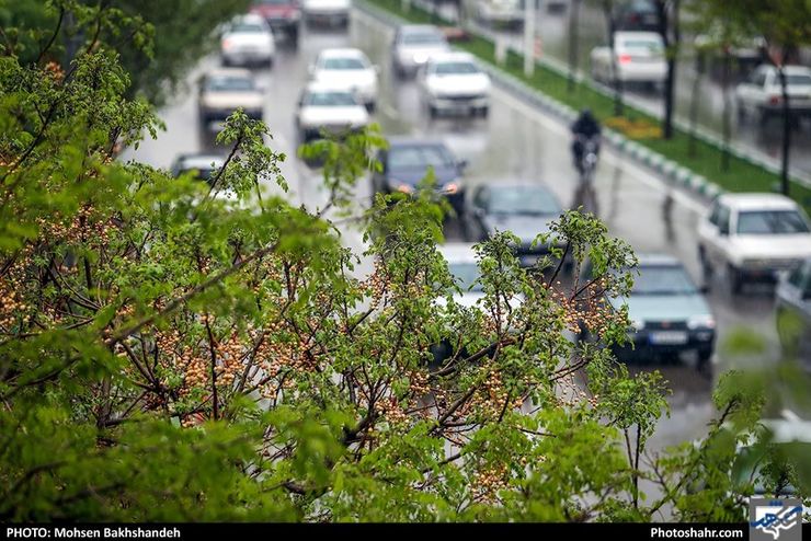 بر اساس گزارش پلیس راهور ناجا بیشتر محور‌ها در ۱۱ استان کشور با بارش باران همراه است.
