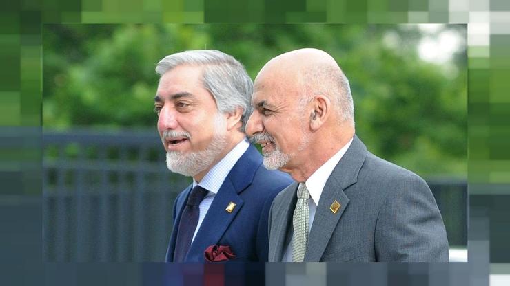 اشرف غنی و عبدالله عبدالله، توافق تقسیم قدرت امضا کردند
