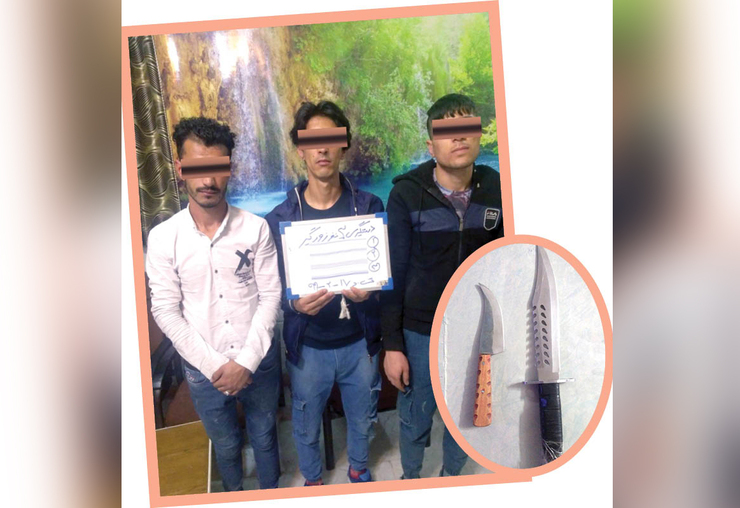 سه موتورسوار که با استفاده از سلاح سرد، دست به زورگیری و گوشی قاپی در بولوار وکیل آباد مشهد می‌زدند پس از یک تعقیب و گریز طولانی در ایستگاه متروی مشهد دستگیر شدند.