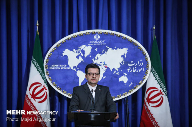 سخنگوی وزارت امور خارجه گفت: ایران هرگونه مداخلات خارجی در امور داخلی جمهوری خلق چین و خدشه به حاکمیت ملی و تمامیت ارضی این کشور را محکوم می‌کند.