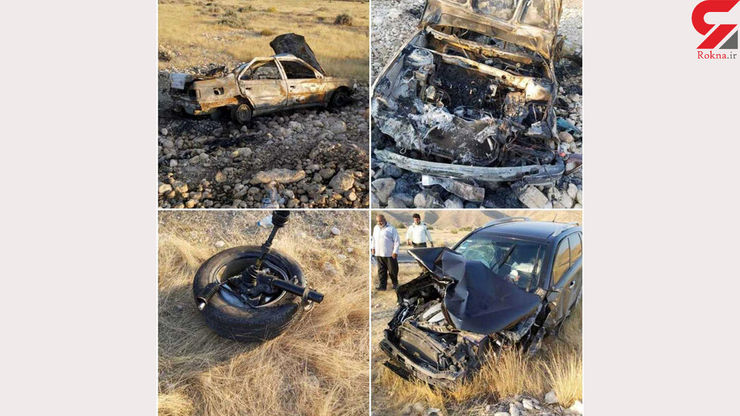 تصادف خودرو با الاغ در هرمزگان فاجعه مرگباری آفرید.