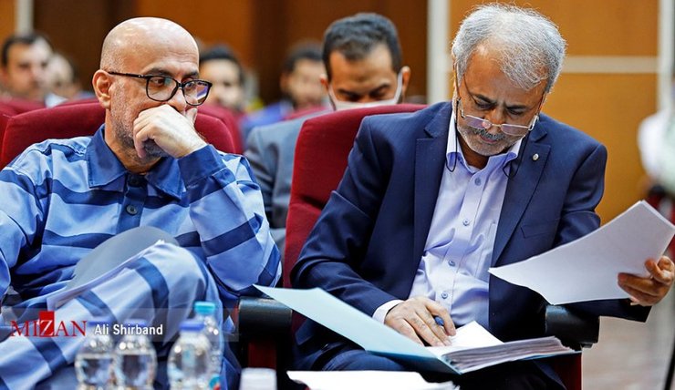 ششمین جلسه رسیدگی به اتهامات اکبر طبری و متهمان دیگر این پرونده صبح امروز ۸ تیرماه به ریاست قاضی بابایی در شعبه ۵ دادگاه کیفری یک استان تهران آغاز شد.