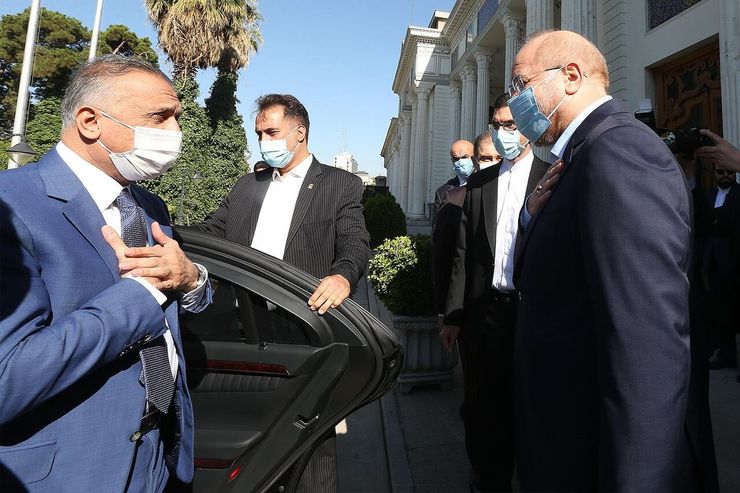 نخست وزیر عراق صبح امروز چهارشنبه اول مردادماه ۱۳۹۹ با محمدباقر قالیباف رییس مجلس شورای اسلامی دیدار کرد. در این نشست طرفین بر توسعه و گسترش روابط اقتصادی و تجاری دو کشور تأکید کردند.
