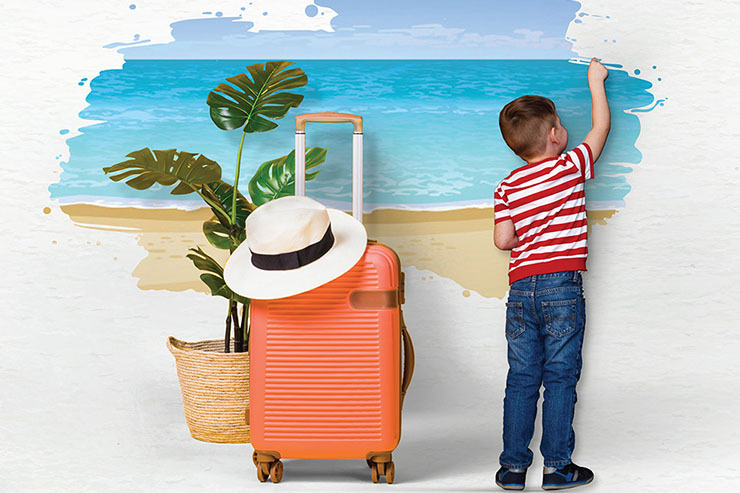 واژه staycation (استیکیشن) این روز‌ها در اخبار گردشگری دنیا زیاد استفاده می‌شود. گرچه هنوز ترجمه موجز و خوش‌آهنگی از این کلمه در زبان فارسی وجود ندارد، بهترین برگردان آن «در خانه ماندن و تفریح کردن» یا «تفریح‌کردن اطراف خانه» است.