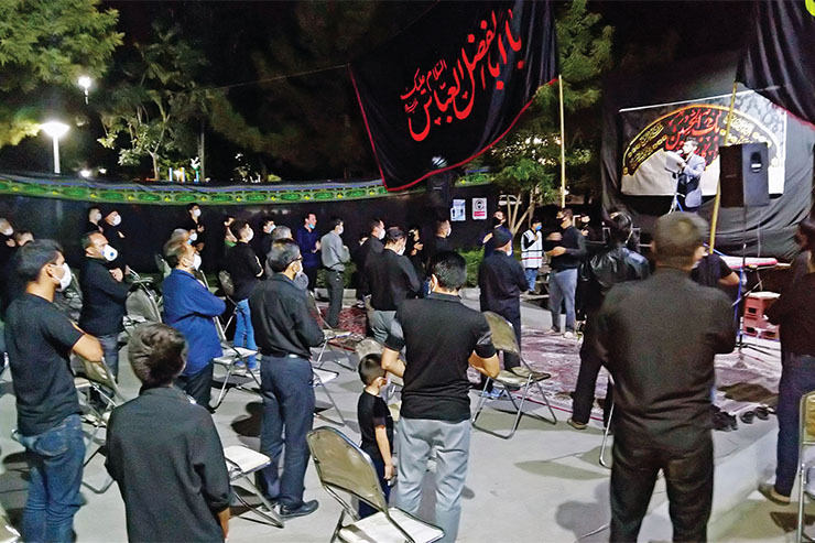 طبق دستورالعمل سازمان تبلیغات در هر هیئت دو نفر یکی از سوی بانوان و یکی از طرف آقایان به عنوان سلامت یار انتخاب می‌شوند و با پوشش سفید رنگ در حین برگزاری مراسم حضور دارند.