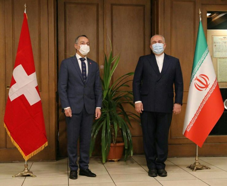 وزیر امورخارجه سوئیس، صبح روز دوشنبه با همتای ایرانی خود در تهران دیدار و رایزنی کرد.