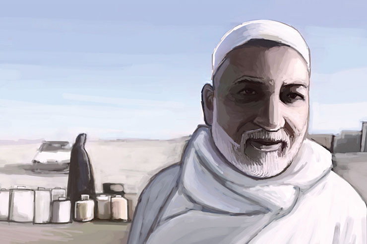 اینجا روستای خاک‌سفیدی شهرستان هیرمند در سیستان‌وبلوچستان است. روستایی که ۵۰۰ خانوار در آن زندگی می‌کنند، اما با حداقل‌ترین اسباب و امکانات. فضای مجازی حالا دیگر از سیستان‌وبلوچستان پر شده است، از سرزمین دوست‌داشتنی جنوب‌شرقی کشورمان و روستا‌ها و دیار‌های باشکوه، ولی محزونش، از بی‌آبی‌ها و کپرنشینی‌ها و آفتاب تابستانی بیش از ۵۰ درجه‌اش و حتما تا چند صباح دیگر سرمای استخوان‌سوز زمستانش.