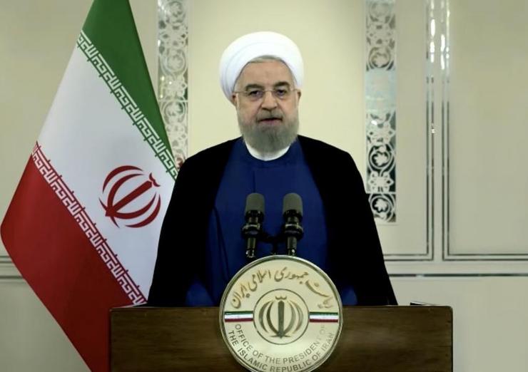 رئیس جمهور در هفتادوپنجمین نشست مجمع عمومی سازمان ملل متحد با بیان اینکه برای جهان امروز زمان «نه» گفتن به زورگویی و قلدرمآبی است، گفت: دوران سلطه و هژمونی به سرآمده است. ملت‌ها و فرزندان ما سزاوار دنیایی بهتر، امن‌تر و قانون‌مدارتر هستند.