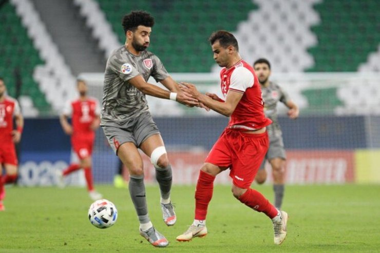 پرسپولیس در نیمه نخست مقابل الشارجه به پیروزی رسید.