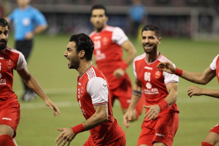 دیدار پرسپولیس و الشارجه به پایان رسید.