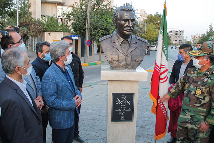 هم‌زمان با سالروز شکست حصر آبادان در سال ۱۳۶۰ از سوی لشکر پیروز ۷۷ ثامن‌الائمه (ع) سردیس سرلشکر شهید پرویز حبرانی رونمایی شد.