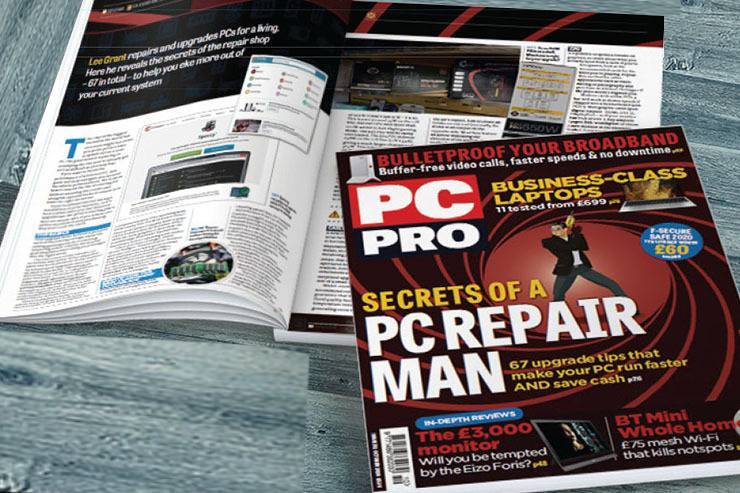ماهنامه PC Pro طبق رویه دیگر نشریات دنیای فناوری اطلاعات تلاش کرده است حداکثر استفاده را از جلد خود برای جذب مخاطب به کار بگیرد.