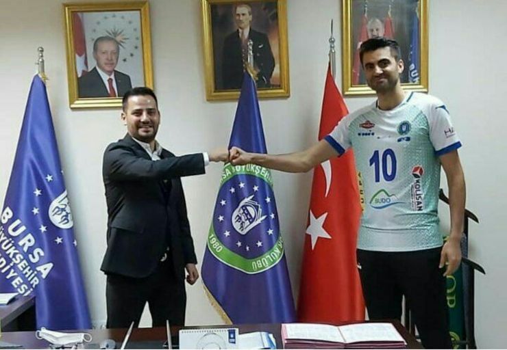 ملی پوش والیبال کشورمان به طور رسمی به تیم بورسا ترکیه پیوست.