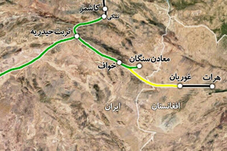فرماندار خواف گفت: ۴۲۰۰ میلیارد ریال برای اجرای سه قطعه خط ریلی خواف تا هرات افغانستان در سال‌های گذشته هزینه شده است که با افزایش هزینه‌ها و نرخ امروزی ارز این میزان ۲۰هزار میلیارد ریال برآورد می‌شود.