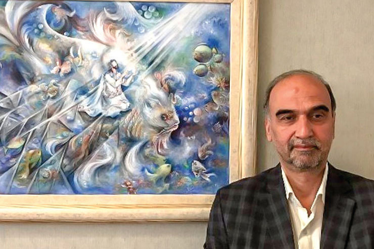 حسین رزاقی، هنرمند نگارگر مشهدی که از شاگردان استاد محمود فرشچیان است و تا به امروز آثارش در نمایشگاه‌های داخلی و خارجی متعددی عرضه شده است در گفتگو با ما درباره خلق آثار هنری درباره رمضان بیشتر توضیح می‌دهد.